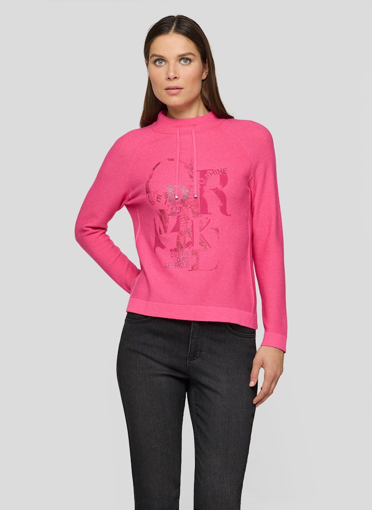 Rabe Damen Pullover Malve