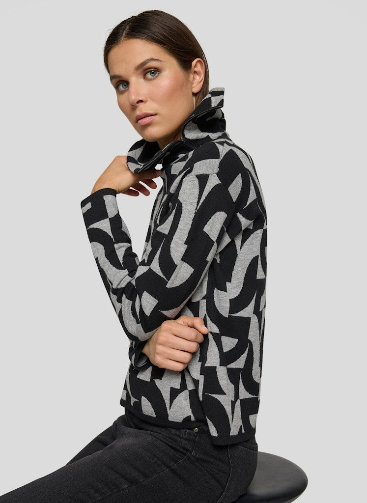 Rabe Damen Pullover Schwarz