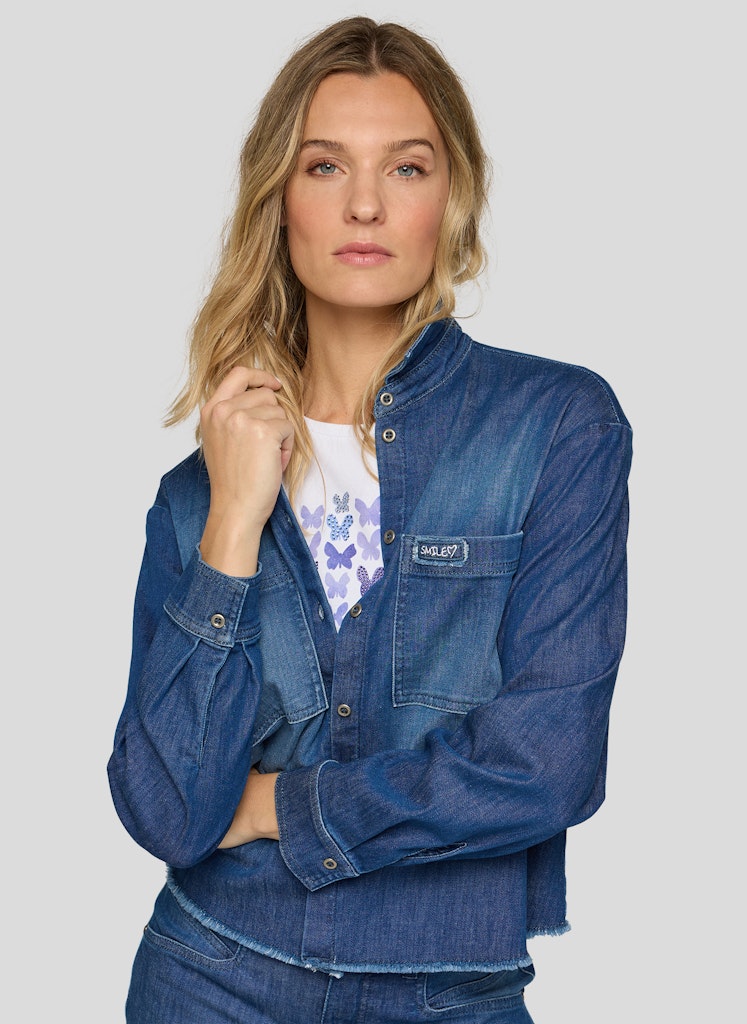 Rabe Damen Blusen Blue Stone