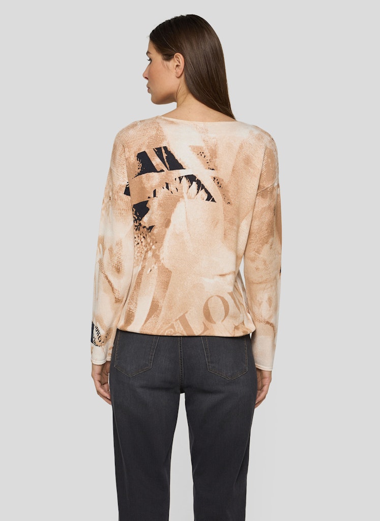 Rabe Damen Pullover Cappuccino