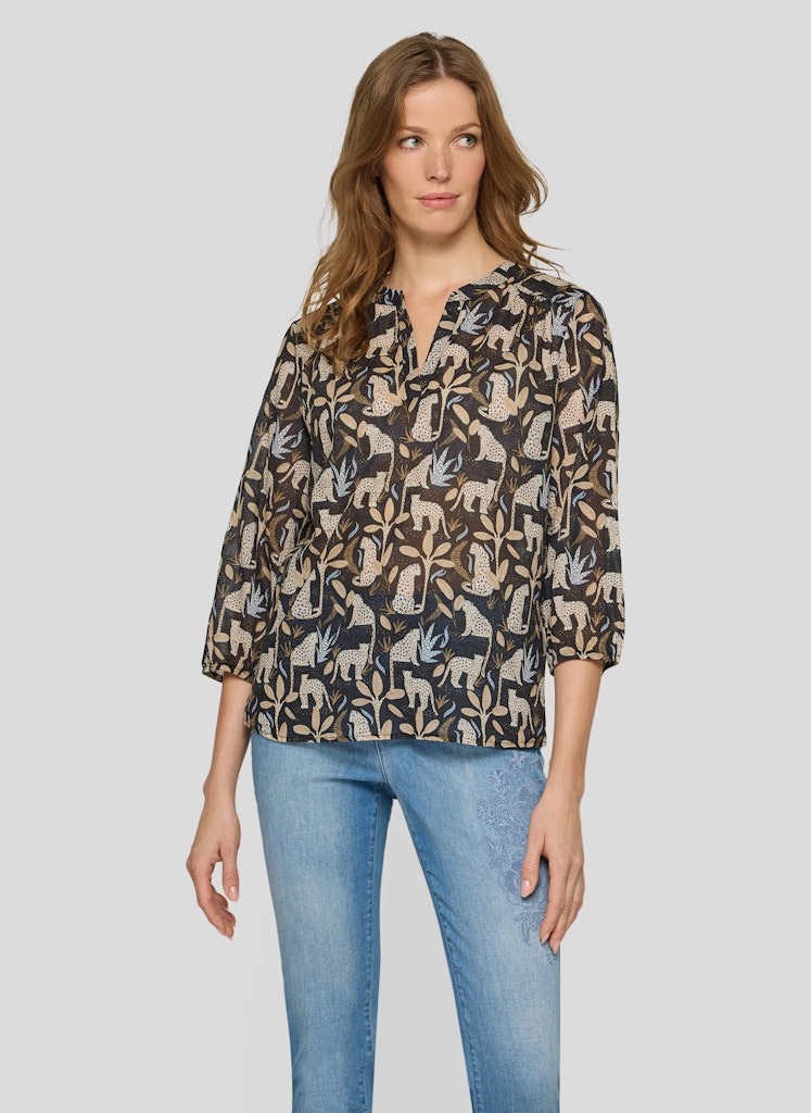 Rabe Damen Blusen Schwarz