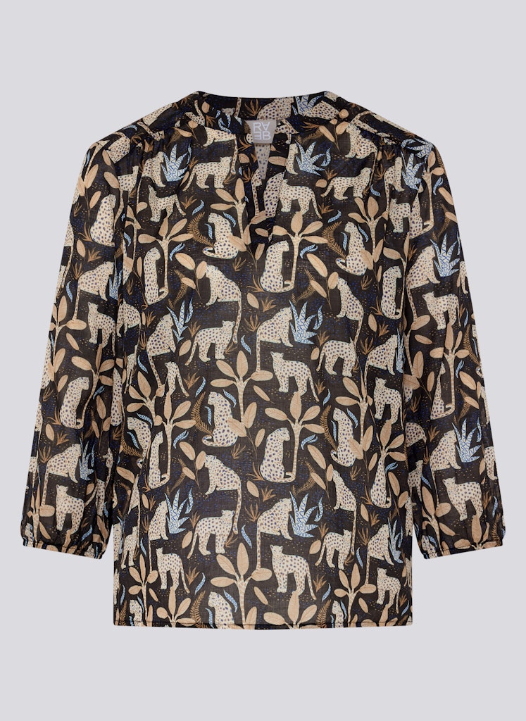 Rabe Damen Blusen Schwarz