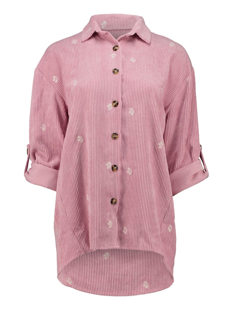 Haily's Damen Blusen Rose/Offwhite F