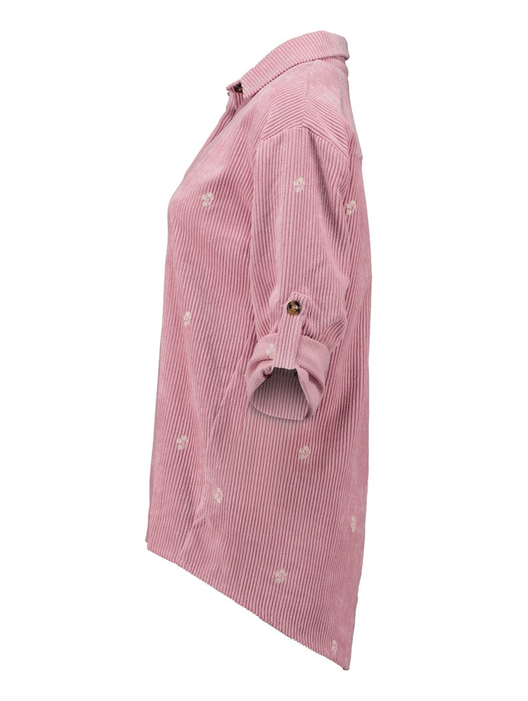 Haily's Damen Blusen Rose/Offwhite F
