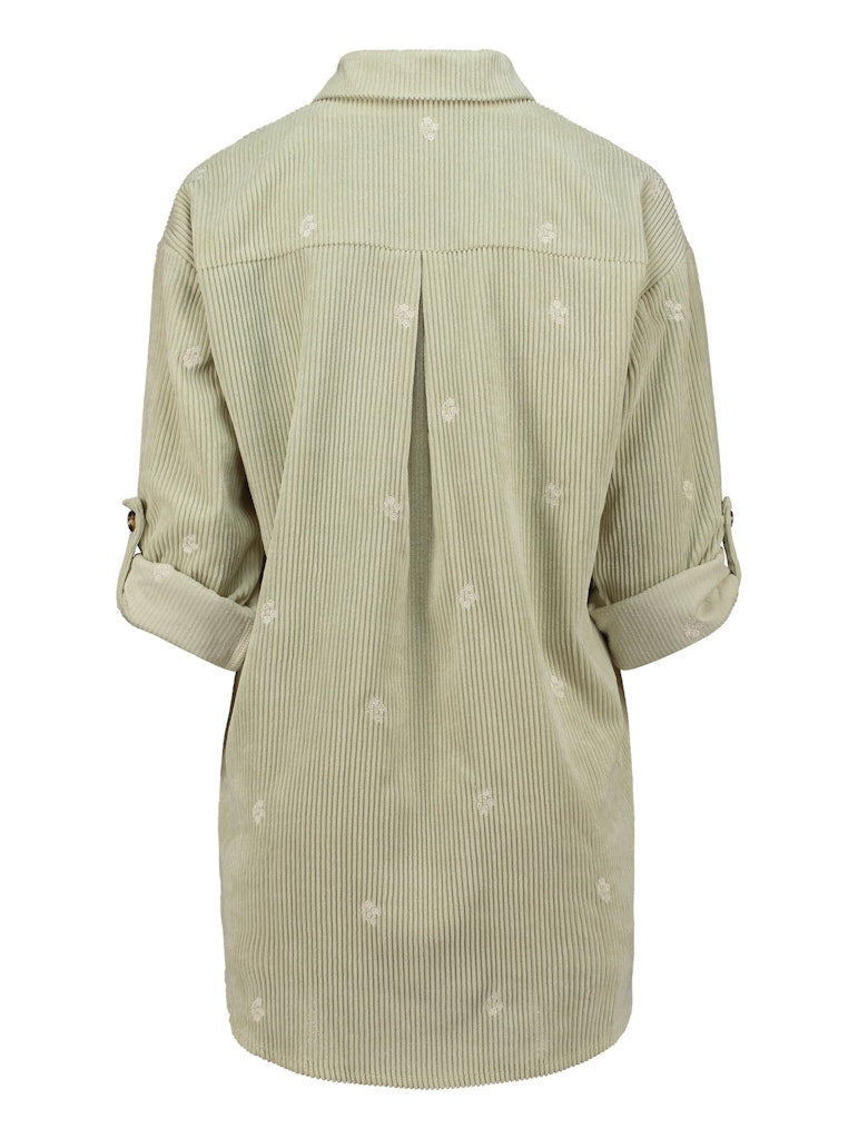 Haily's Damen Blusen Matcha/Offwhite