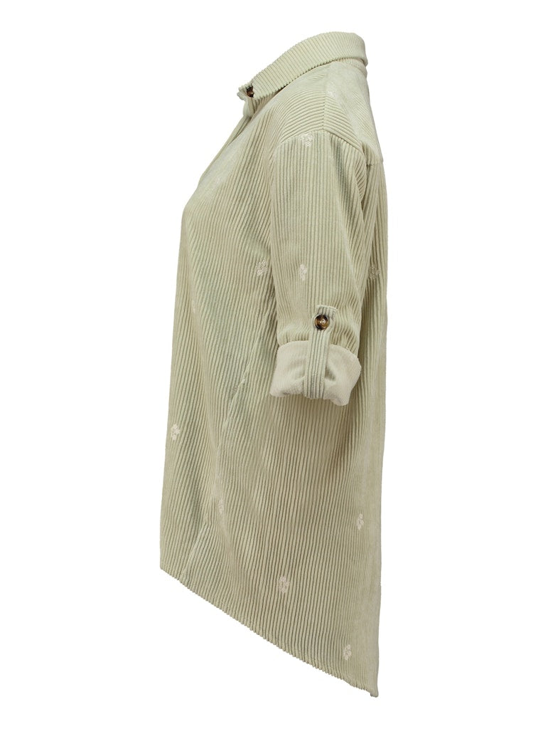 Haily's Damen Blusen Matcha/Offwhite