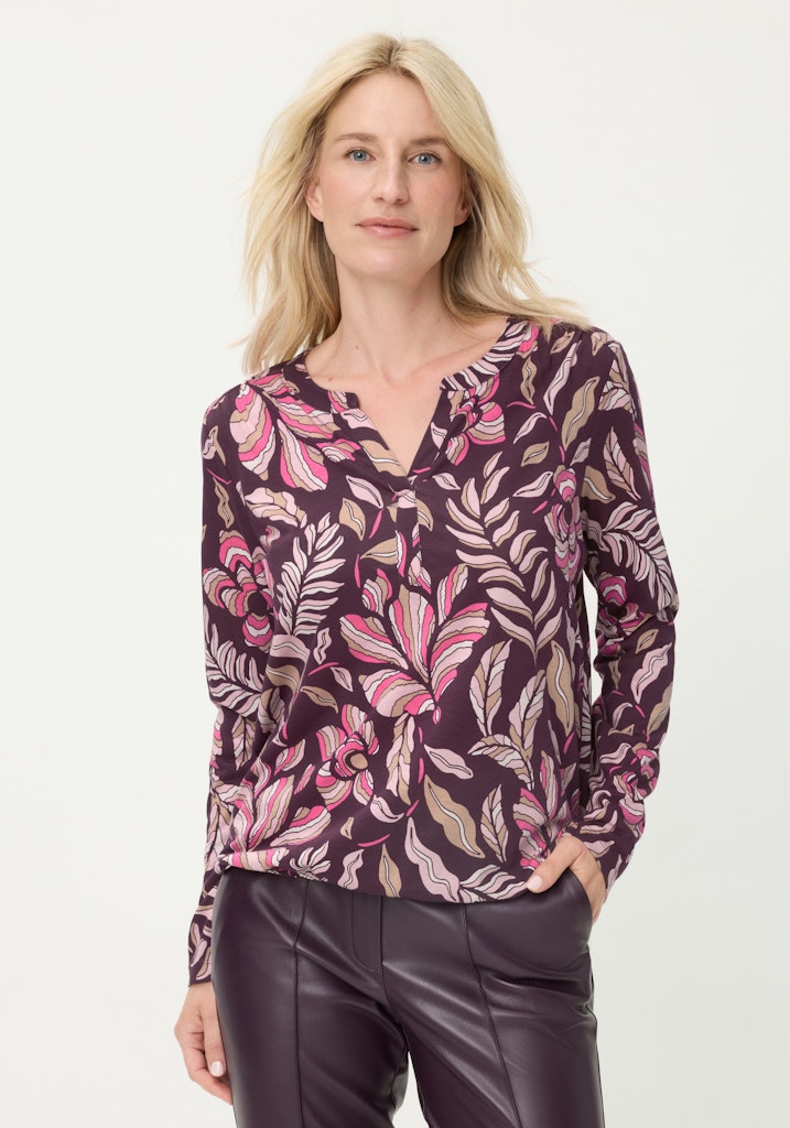 Olsen Damen T-Shirts  Dark Wine