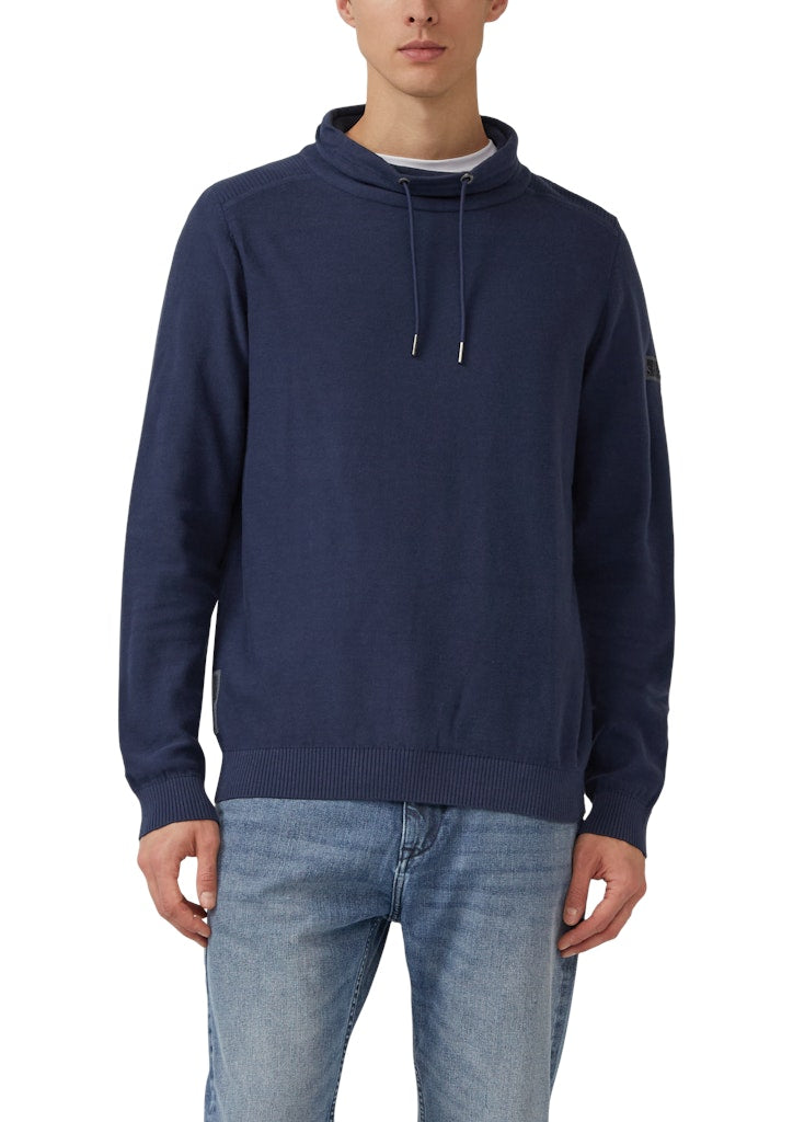 S. Oliver red Herren Pullover Blue