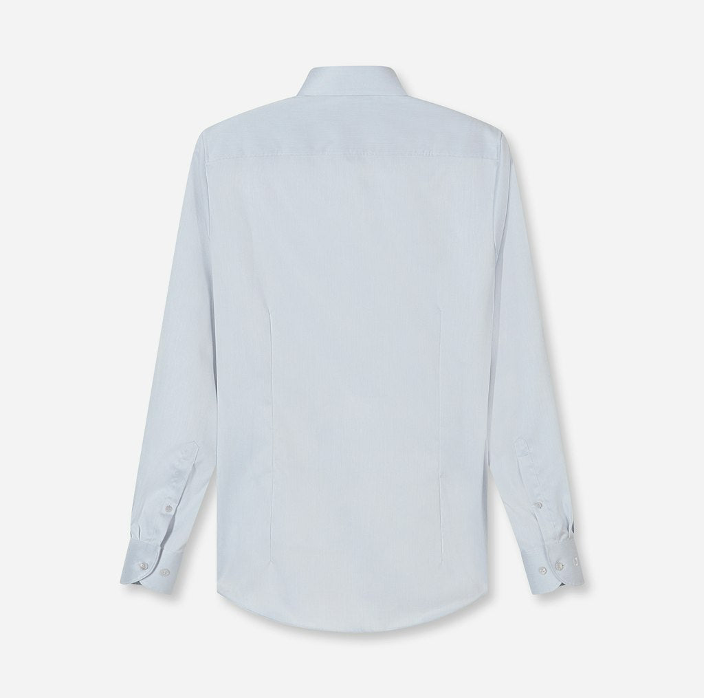 Olymp Herren Hemden lang  Silbergrau