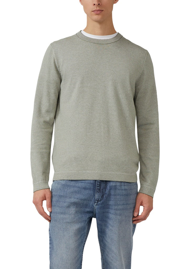 S. Oliver red Herren Pullover Green