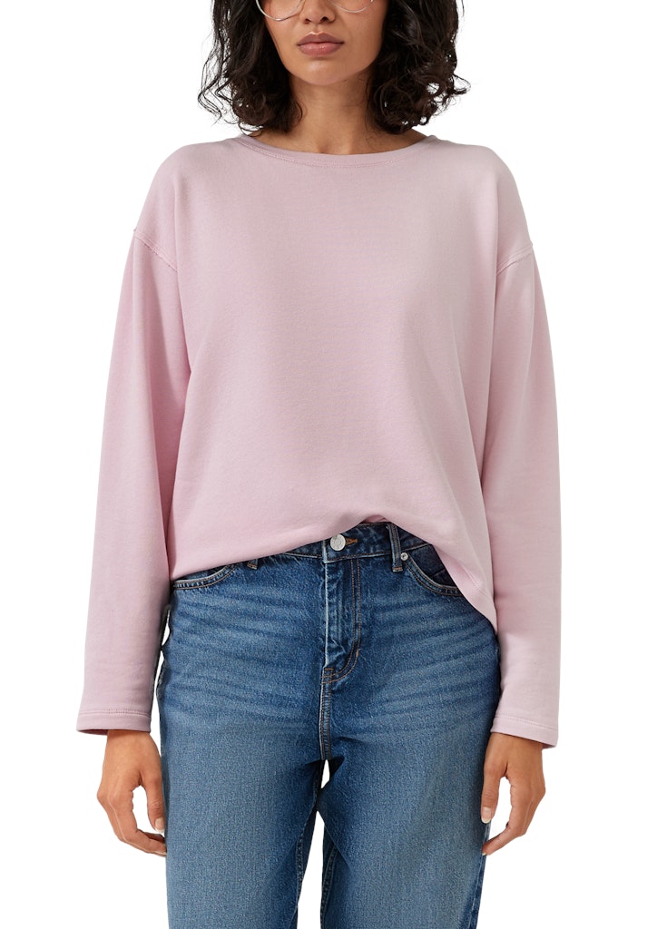 S. Oliver red Damen Sweatshirts Lilac/Pink