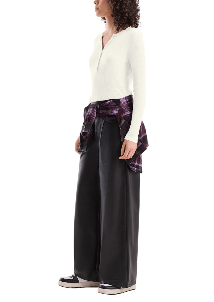 QS by S.Oliver Damen T-Shirts White