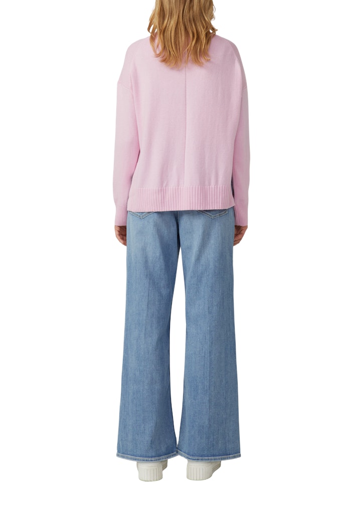 S. Oliver red Damen Pullover Lilac/Pink