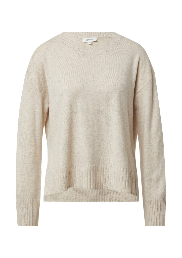 S. Oliver red Damen Pullover Brown