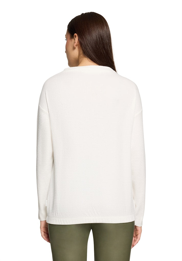 Betty & Co Damen T-Shirts Offwhite