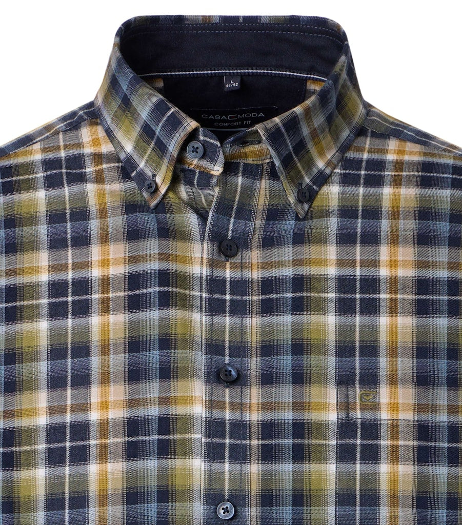 Casa Moda Herren Hemden Blau