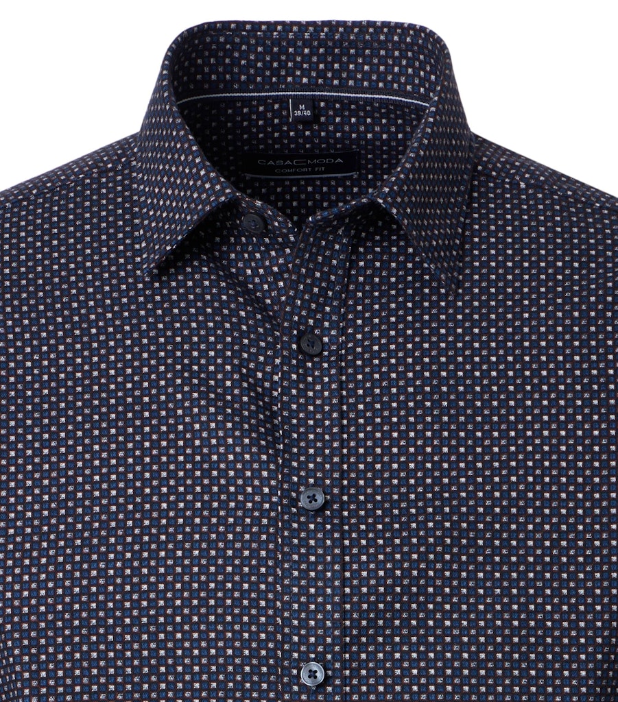 Casa Moda Herren Hemden Blau