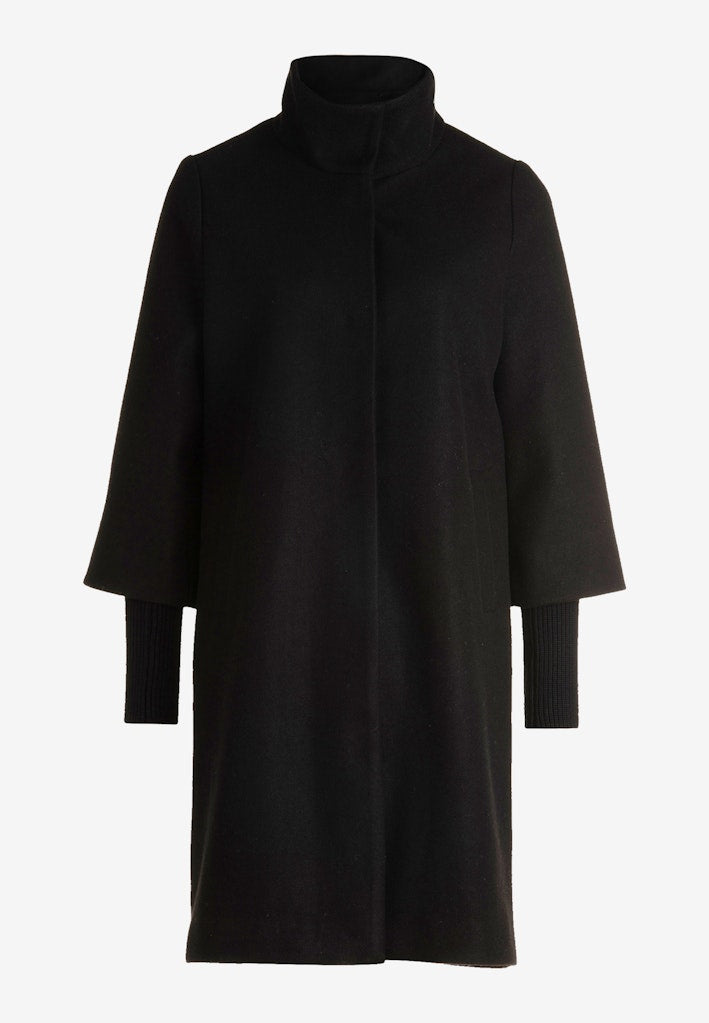 Zero Damen Mantel Black Beauty