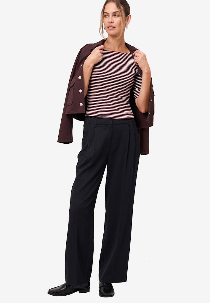 Zero Damen T-Shirts Dark Redcream