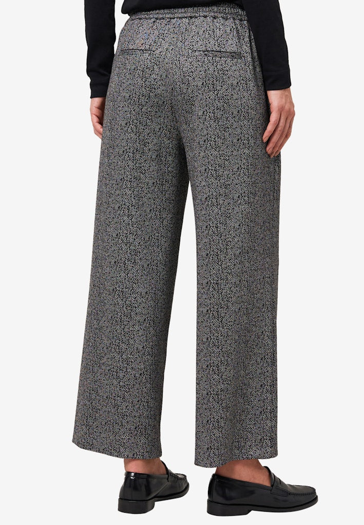 Zero Damen Hosen Blackcream