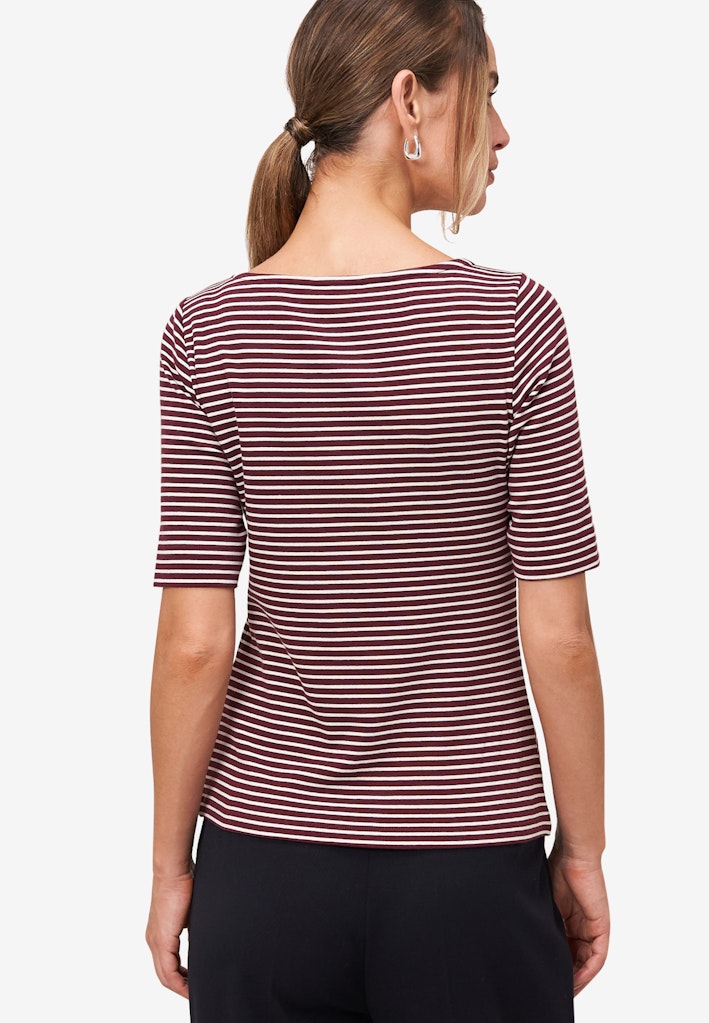 Zero Damen T-Shirts Dark Redcream