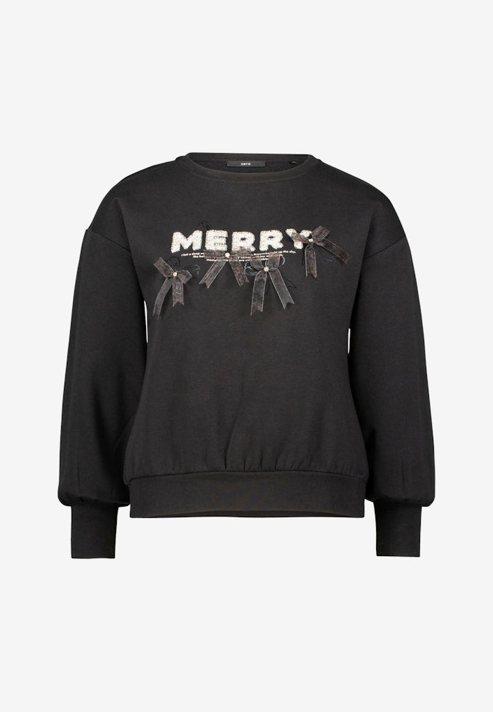 Zero Damen T-Shirts Patch Blackcrea