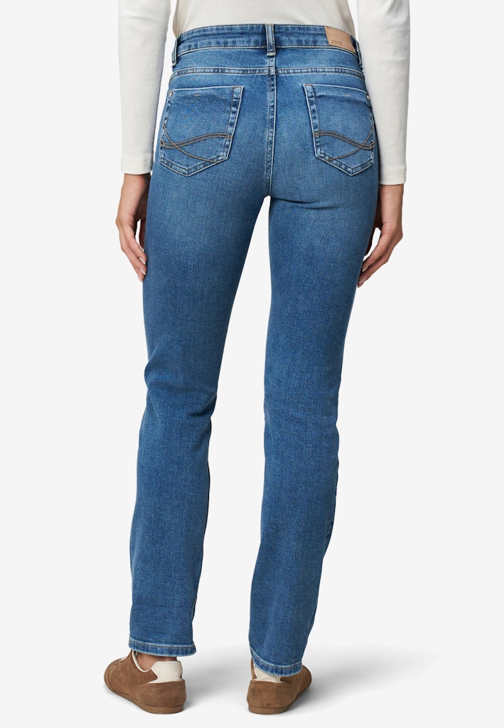 Zero Damen Jeans Blue Used Denim