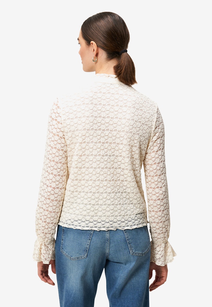 Zero Damen Blusen Eggnog