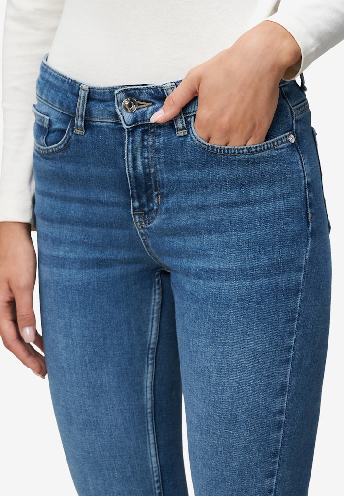 Zero Damen Jeans Blue Used Denim