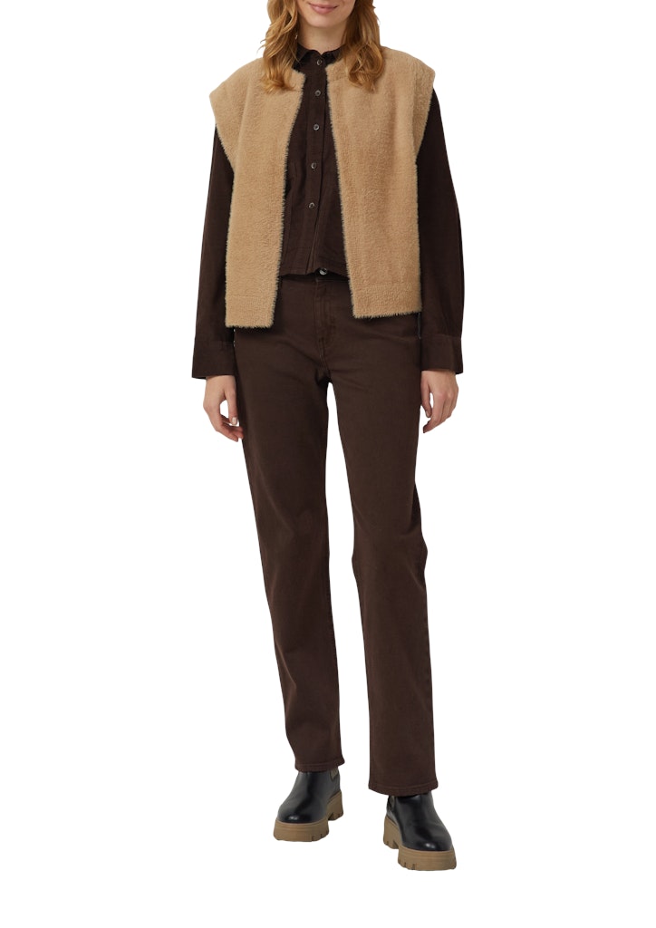 S. Oliver red Damen Pullover Brown