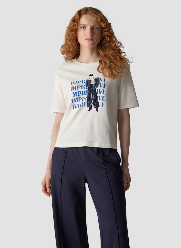 Le Comte Damen T-Shirts Natur