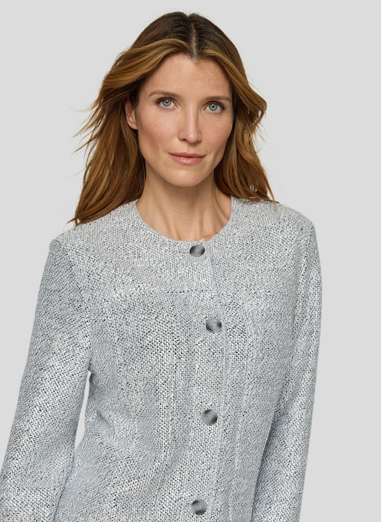 Rabe Damen Blazer Hellgrau