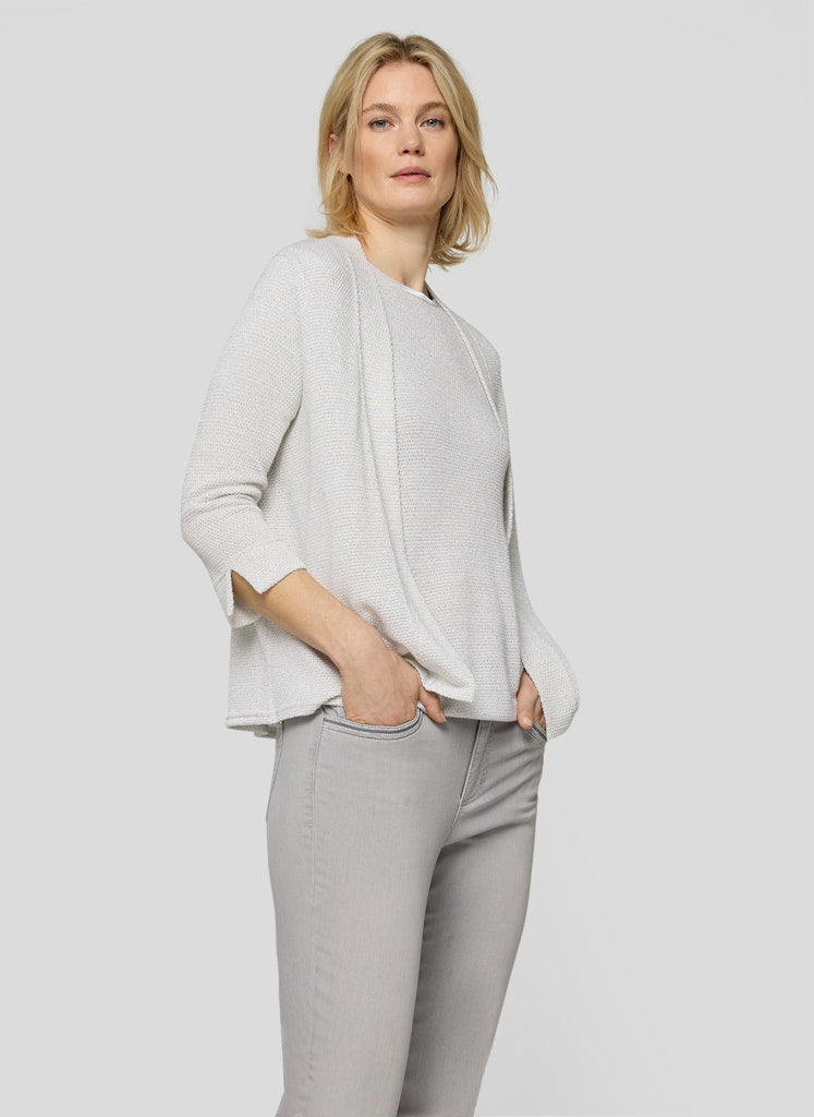 Rabe Damen Blazer Hellgrau