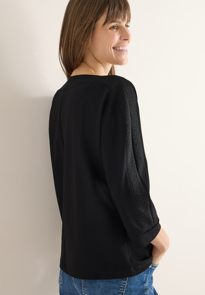 Cecil Damen T-Shirts Black