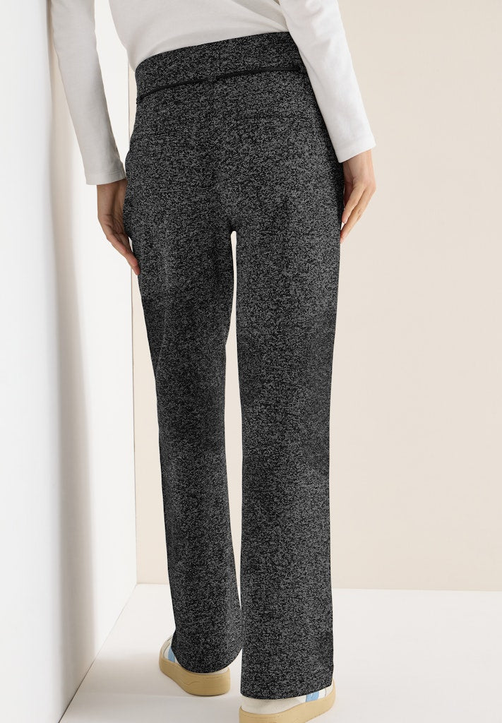 Cecil Damen Hosen Black