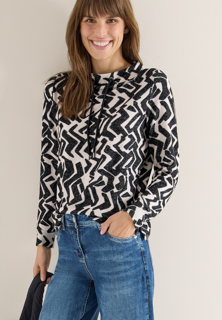 Cecil Damen T-Shirts Light Gre