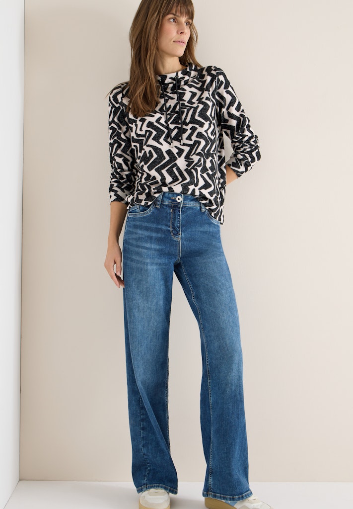 Cecil Damen T-Shirts  Light Gre