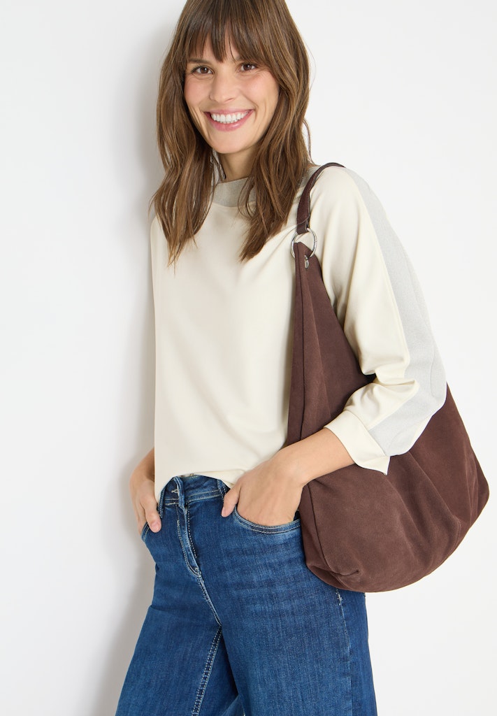 Cecil Damen T-Shirts Creamy Wh