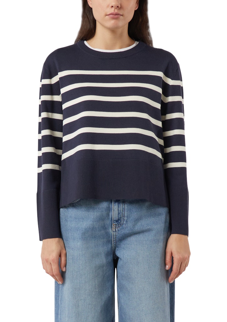 Comma Damen Pullover Blue