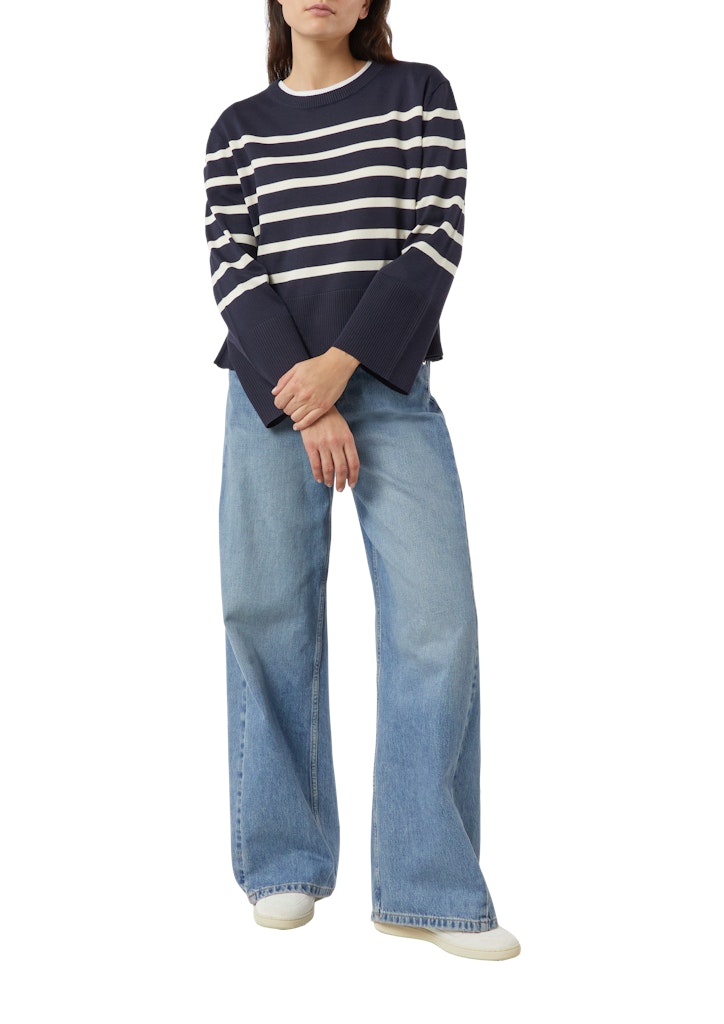 Comma Damen Pullover Blue