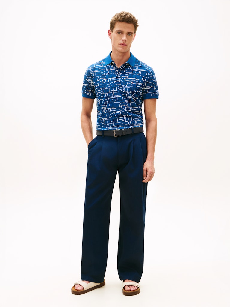 Tommy Hilfiger Herren Polo-Shirts Gz Blue