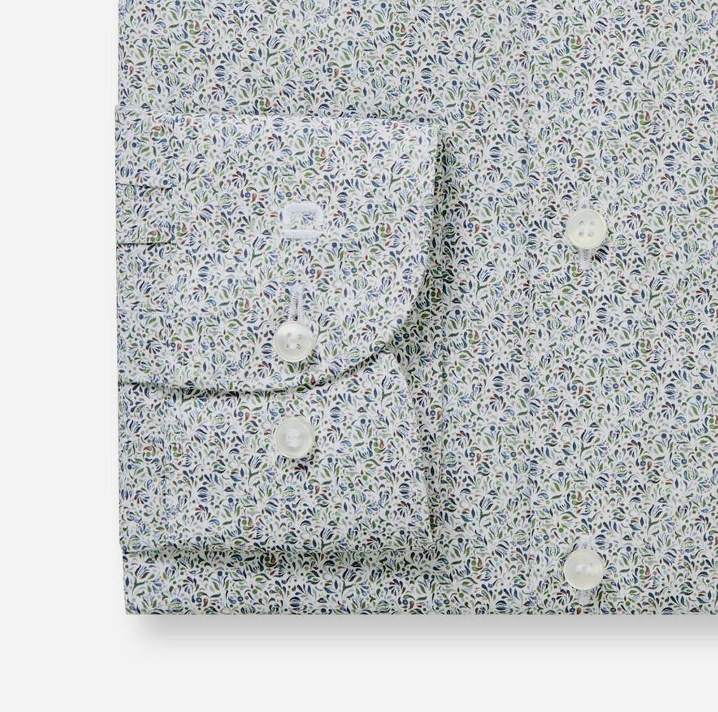 Olymp Herren Hemden lang  Hellgrõn