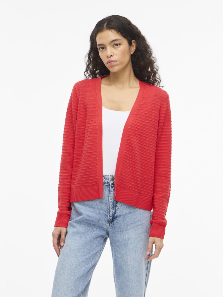 Strickjacke - Hibiscus