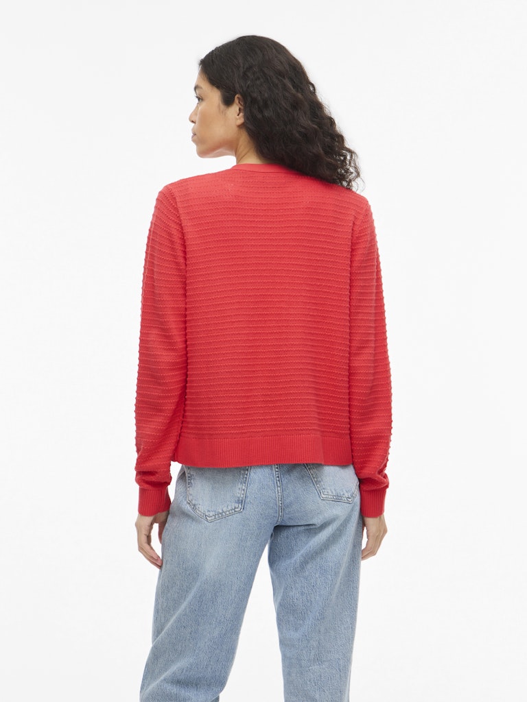 Strickjacke - Hibiscus