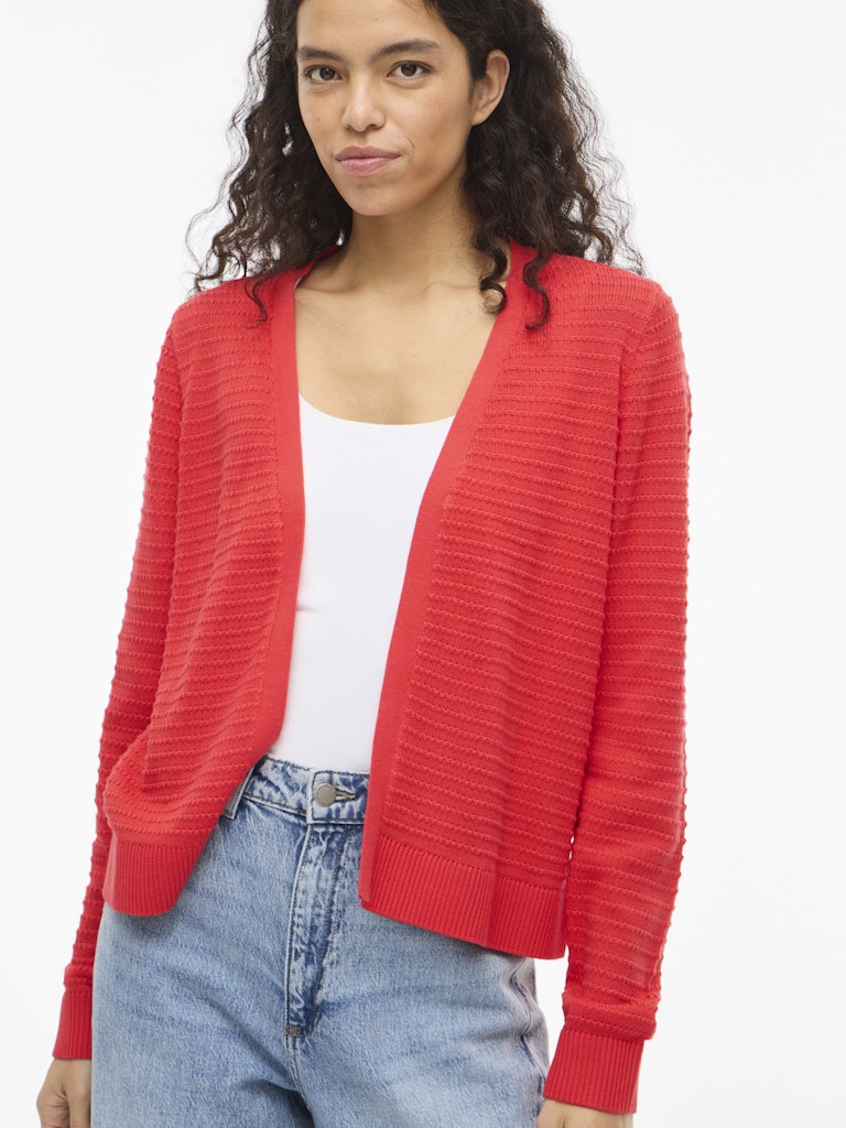 Strickjacke - Hibiscus