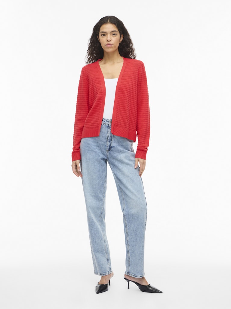Strickjacke - Hibiscus