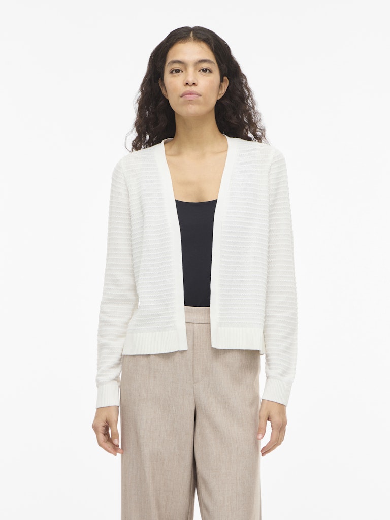 Strickjacke - White Alyssum