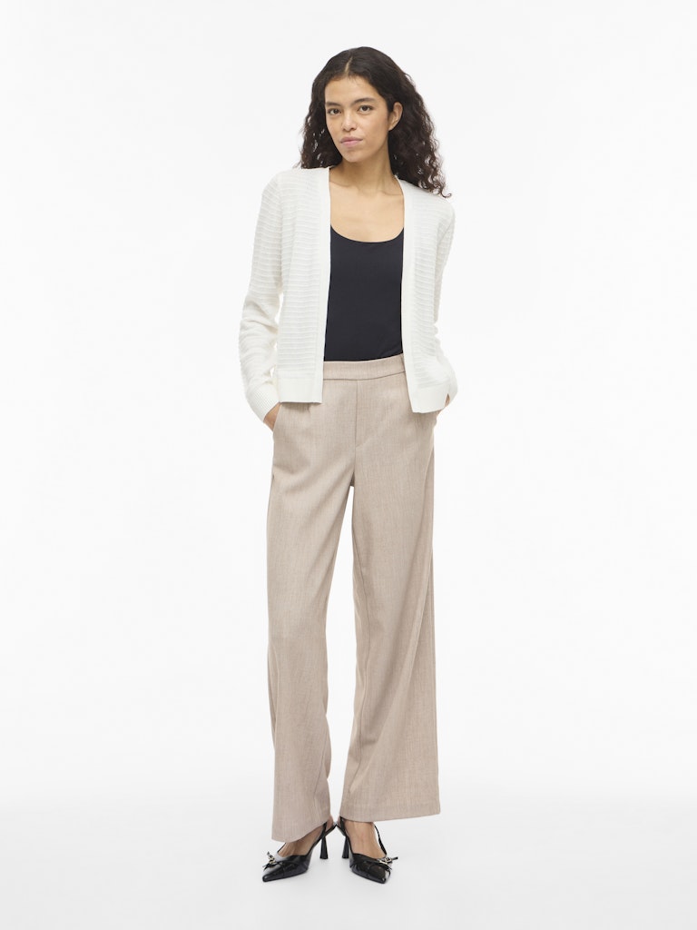 Strickjacke - White Alyssum