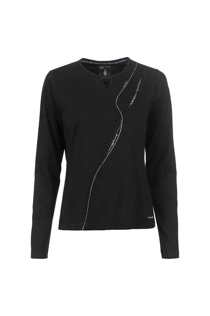 Soquesto Damen T-Shirts Schwarz