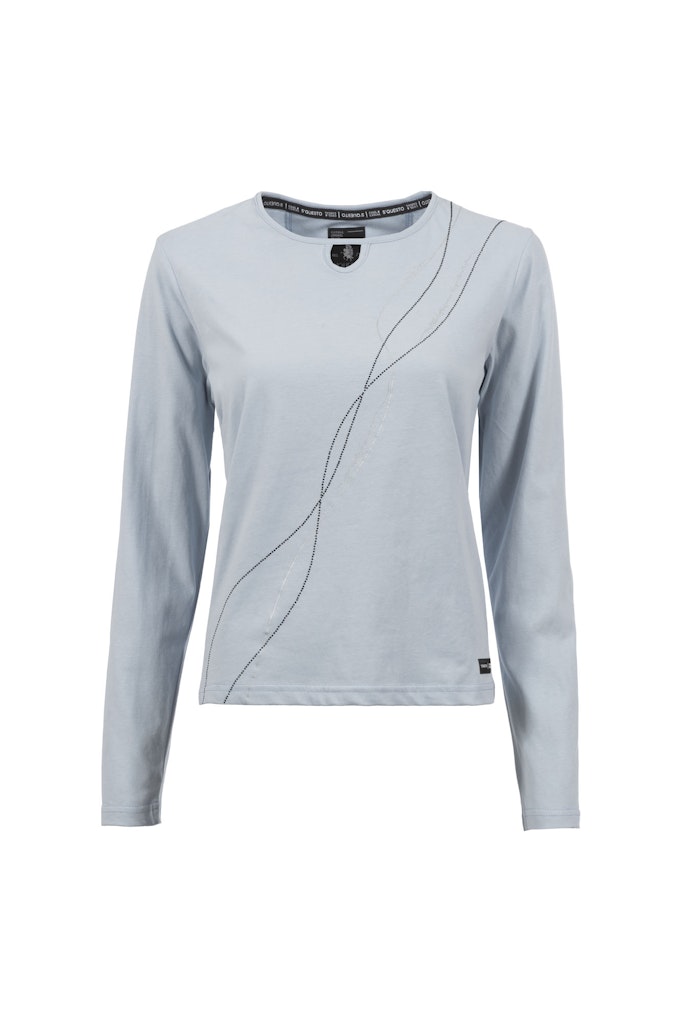 Soquesto Damen T-Shirts Blassblau